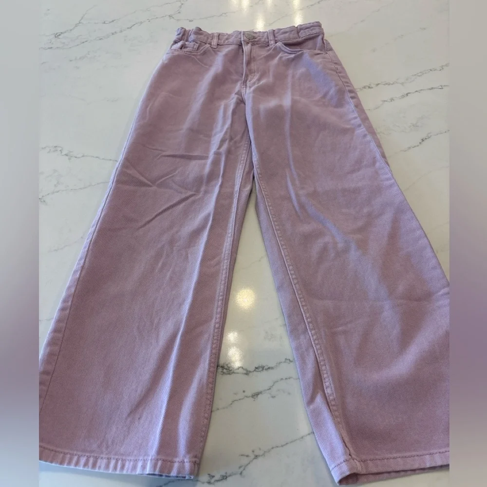 H&M Kids Lavender Straight Leg Pants
